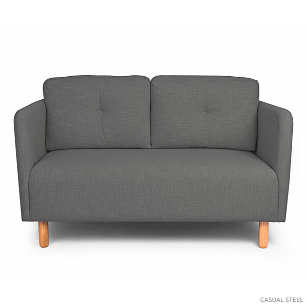 Sofa dot mod frontal casual steel nuevo